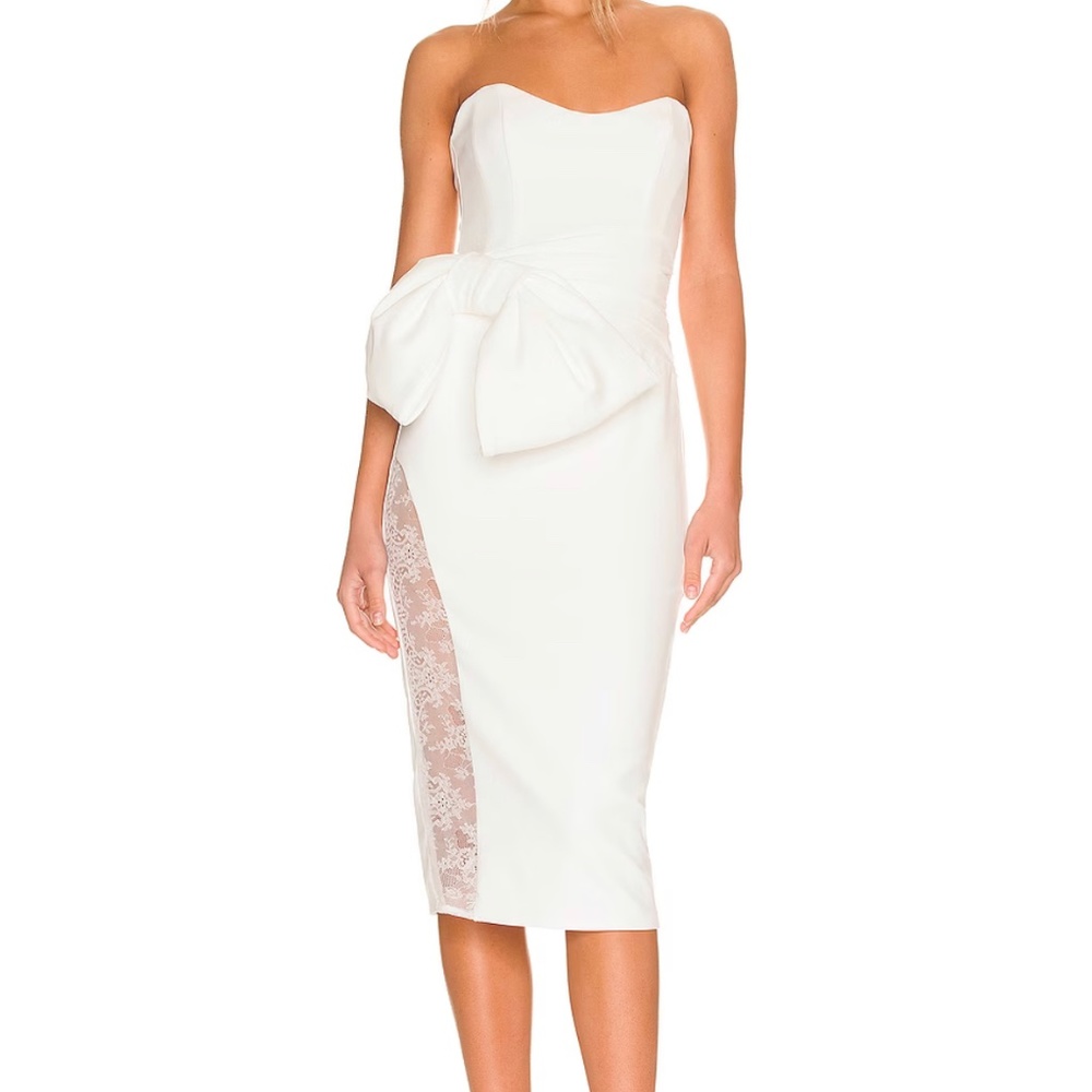 Natalie Dress in Ivory